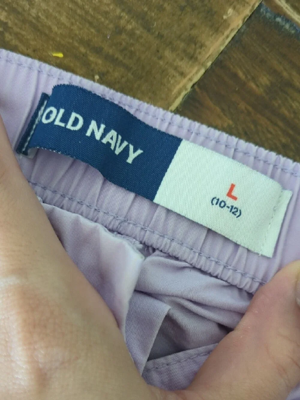Old Navy Lavender Loose Poplin Cargo Pants